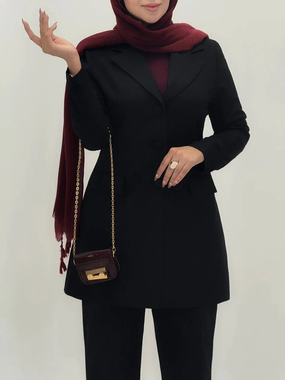 3586-ست کت شلوار اداری موناکو